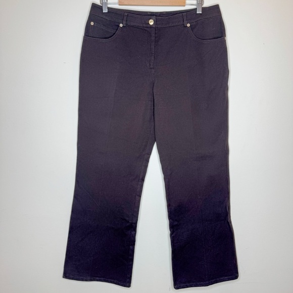 St. John Chocolate Brown Jeans Size 14 - Picture 1 of 8